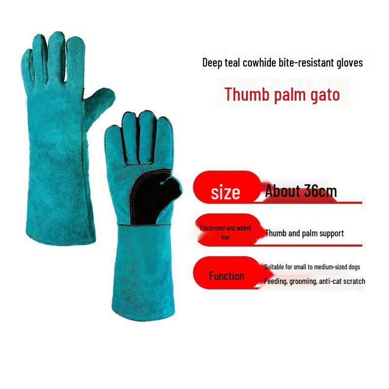 

Hefeng Cowhide Anti-Bite Gloves
