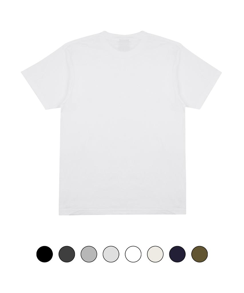 CREAM SODA LAB Crsdel Denim Lettering Short Sleeve T-Shirt (Type A)