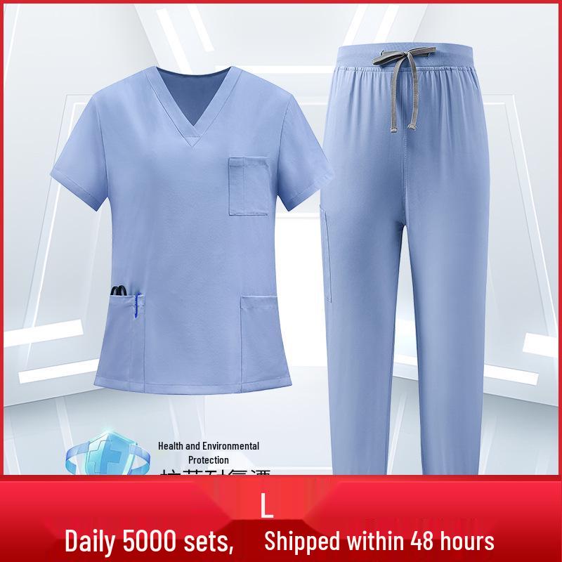 

Women s Short Sleeve Nursing Uniform Set for Dental and Caregiving Workwear Small