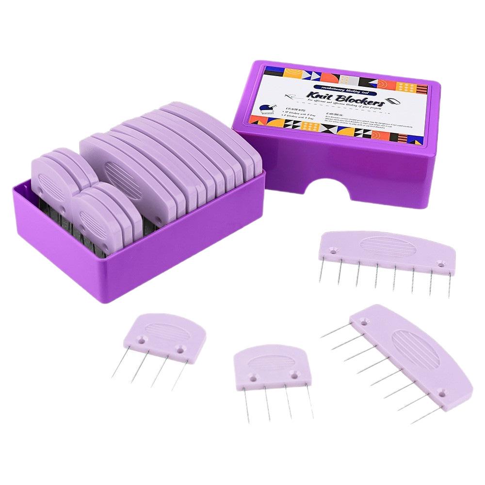 Knitting Tools: Sweater Scarf Shaping Pin & Safety Needle Set