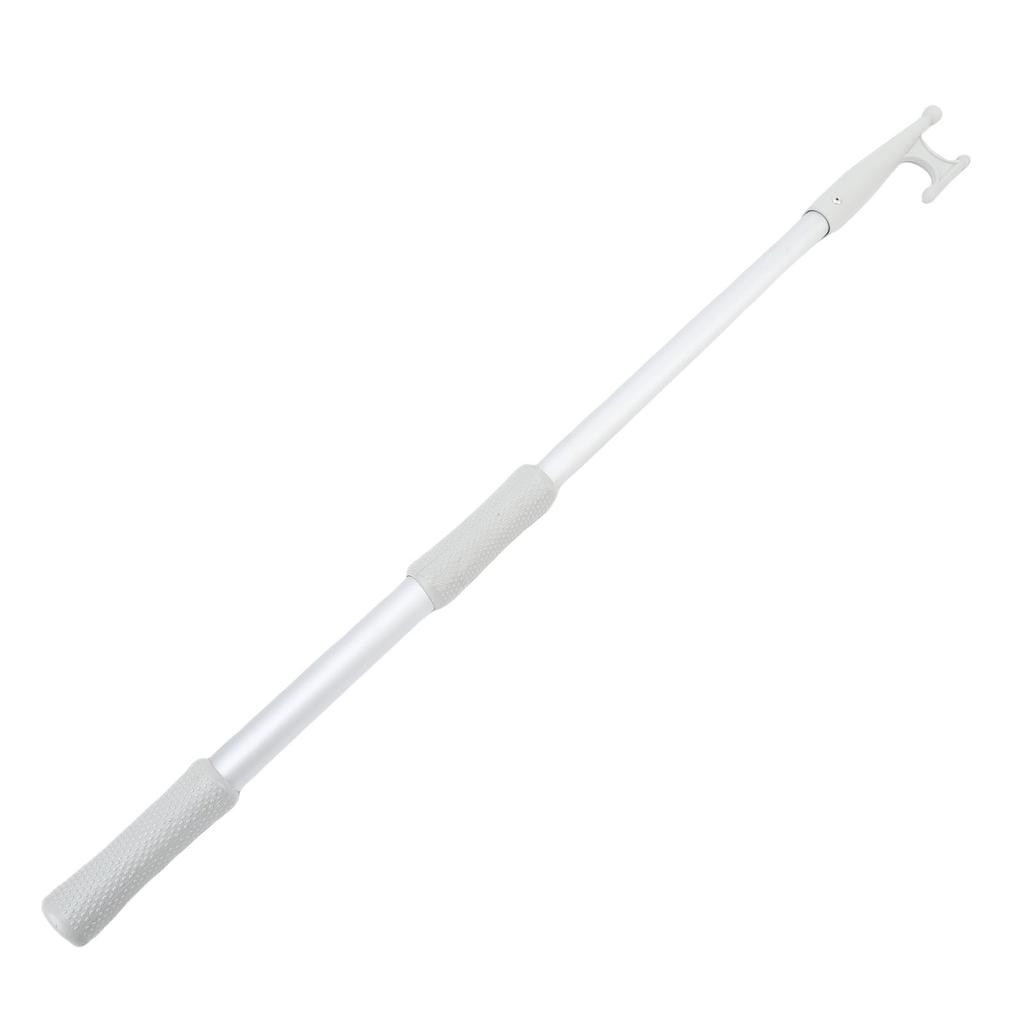 Telescoping Boat Hook Pole Non Slip Rubber Scratch Proof Telescopic Aluminum Pole Boat Hook