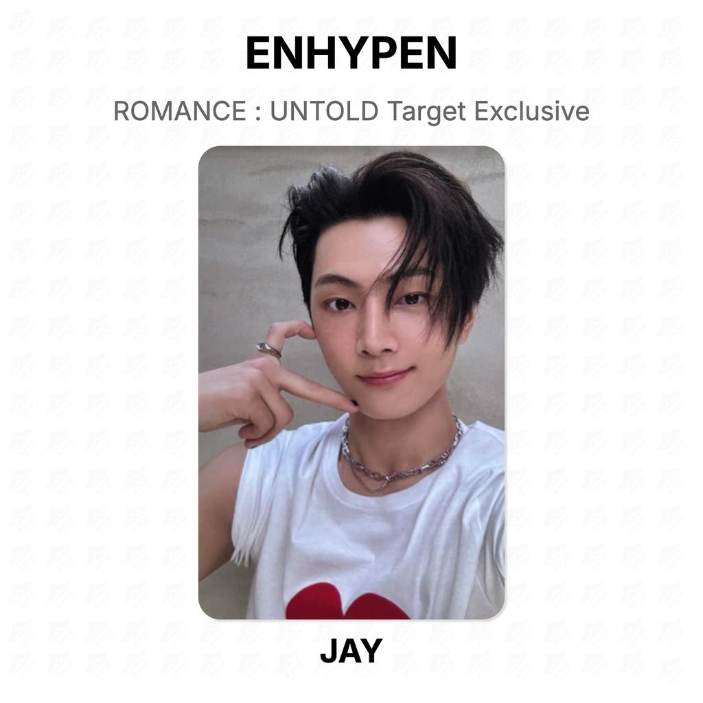ENHYPEN ROMANCE : UNTOLD Target Exclusive Official Photocard