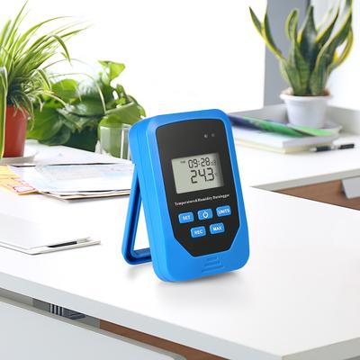 Temperature Humidity Datalogger,   Time Data Logger Recorder, Humidity Recording Meter with Heat Index and Dew 80,000 Test