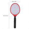 Electric Pest Swatting Pad Portable Wireless Long Handle 3 Layer Quiet Running Indicator Light Household Bedroom Racket