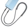 Not  Loss Double Hook Phone Lanyard Side Mount Pad Metal Lanyard Clip  with Two Rings Corrosion Resistant Clip for Phone