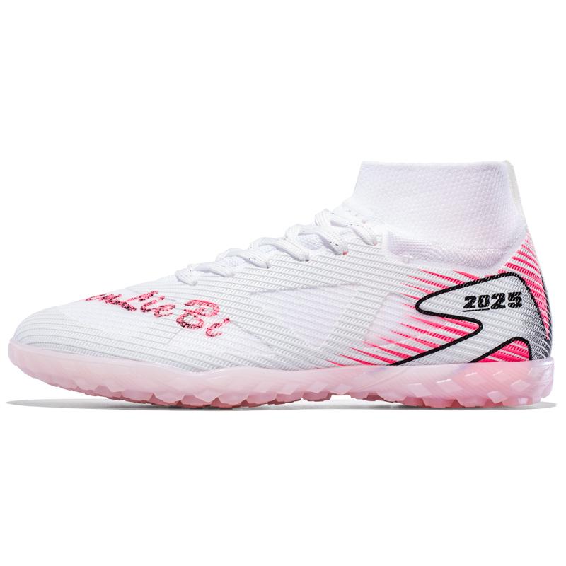 New Men Soccer Shoes Cleats Sneakers High-top Non-Slip Futsal High-quality Football Boots Grass Match Indoor -selling FG/TF