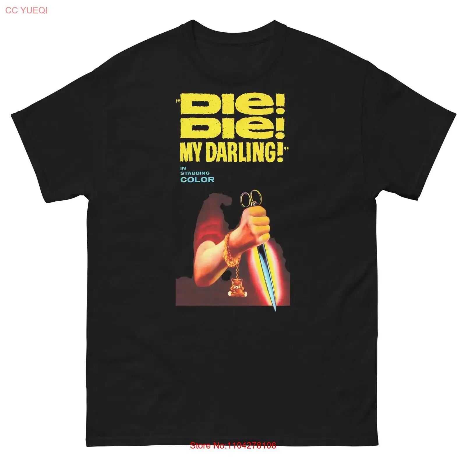 

Die My Darling cult thriller fan art t shirt vintage Washed Breathable Comfortable designer clothes Top For Everyday Wear 5XL різнокольоровий