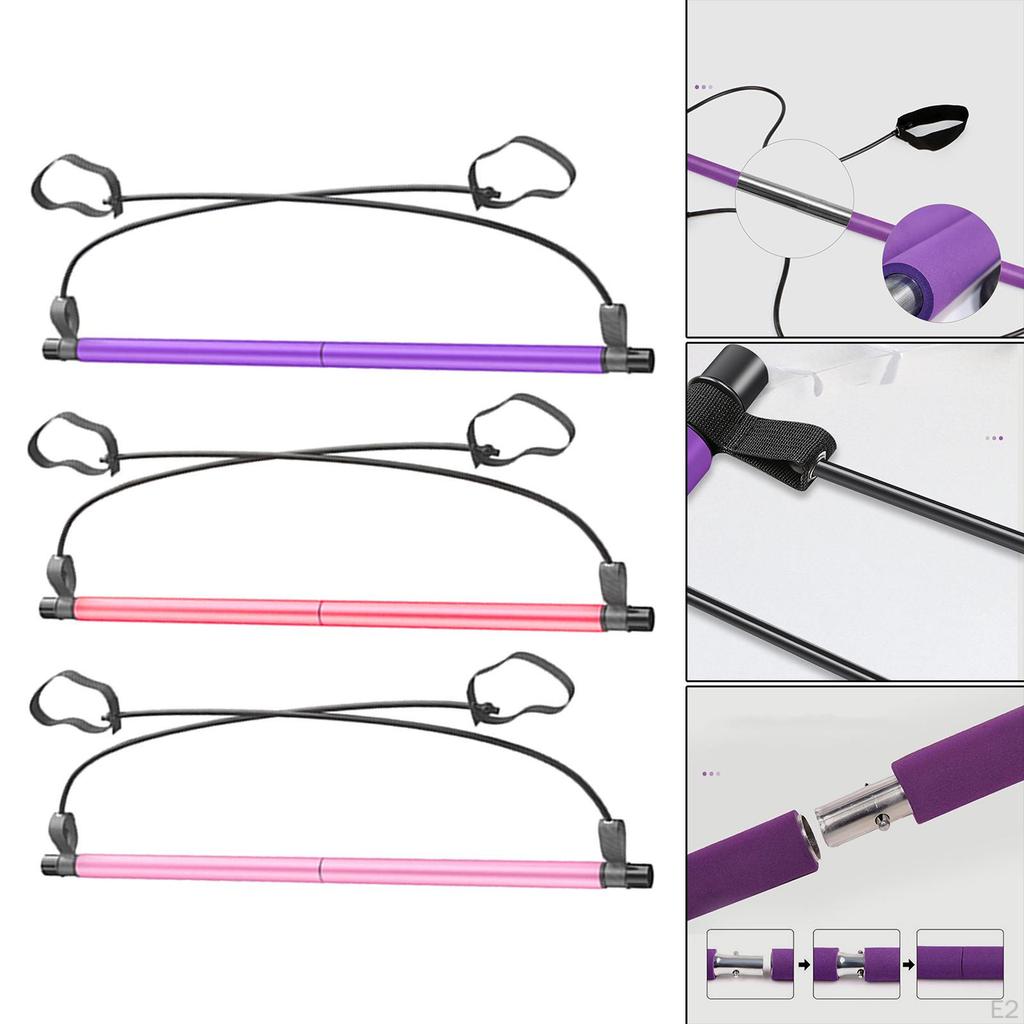 Bar Exercise Resistance Band Fitness