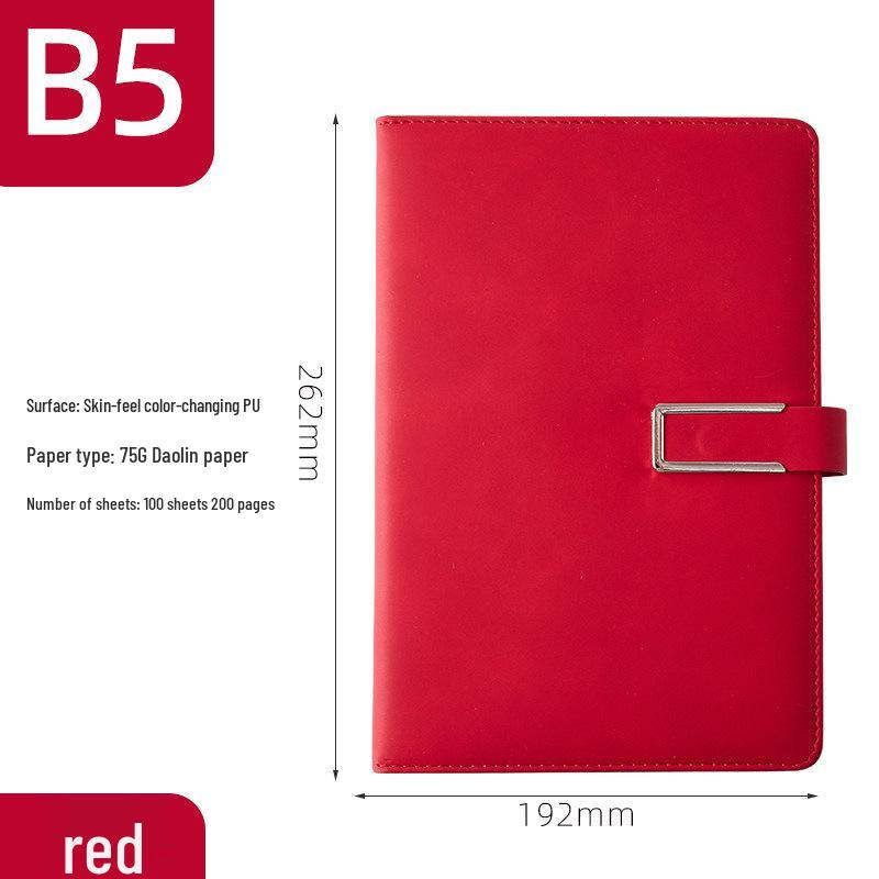 A5 Custom Logo Business Notebook Set - Premium Gift for Office Meetings