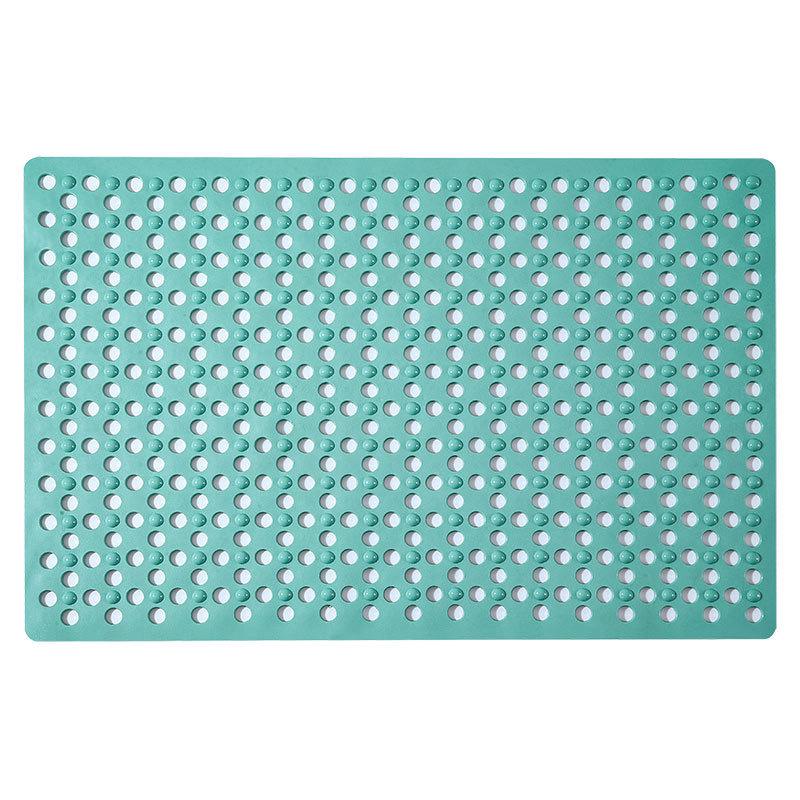 New Odorless Anti-Slip Bathtub Mat with Suction Cups and Multi-Hole Drainage