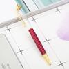 Metal Empty Tube Ball Point Pen DIY Signature Pen Gold Powder Neutral Gel Pens  School Supplies