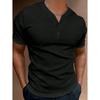 Summer Fashion Men'S Short Sleeved T-Shirt Trendy And Cool V-Neck Shirt Men'S New Top