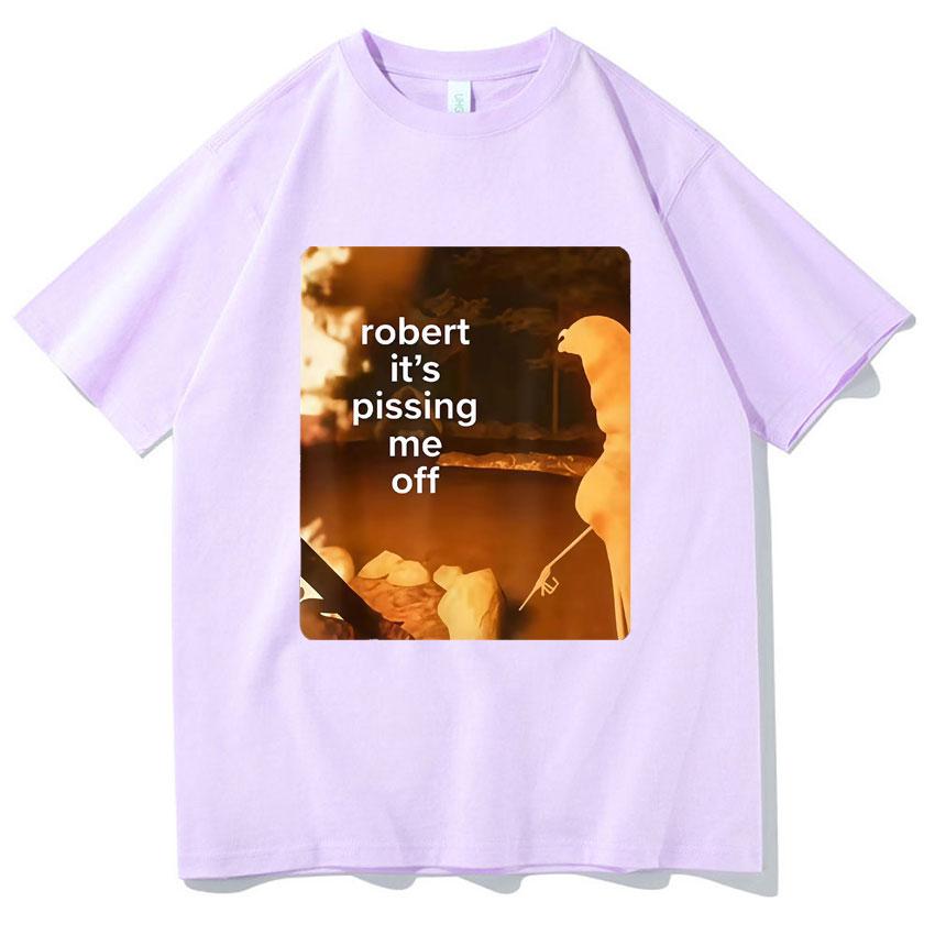 Harajuku Style Marcus The Worm Robert Meme Tshirt Men Women Pop Graphics Fashion Cotton Crewneck Oversized Short Sleeve Clothes