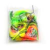 MNFT 12 Bundles 13cm Length Fly Tying Rubber Threads Skirts Silicone Straps for Flies Lure Beard wire Making Random Mixing Color