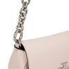 Calvin Klein Commuter Elegant Letter Twist Lock Flap Chain Mixed Material Crossbody Bag Medium Women Bags Shell-Pink DH3240-PS2