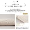 EMOOR Hotel-Quality Down Pillow "Rich Down Pillow" Approx. 43 X 63 Cm, Made In Japan