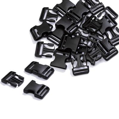 Buckle Adjuster 38mm Set of 10 Black Crafts DIY Handmade Belt Bag Parts Repair [Astro] & 888-42