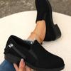 Women Fashion Plus Size Anti Skid Black Canvas Shoes Spring & Summer White Slip On Shoes Zapatos De Mujer