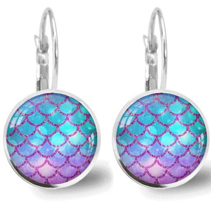 Fashion Earring Y2K Vintage Marigold Time Gem Flower Ear Buckle