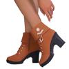 Large size Martin boots autumn and winter new rhinestone women's boots high heel warm cotton boots side zipper fashion boots women