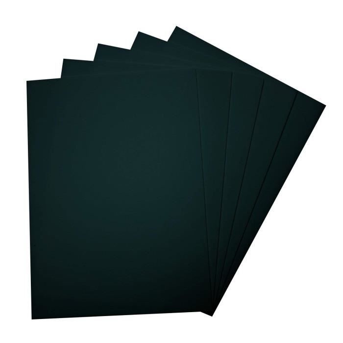 Folia en Caoutchouc Mousse 29 x 40 cm, 5 Archet, Noir - 23590