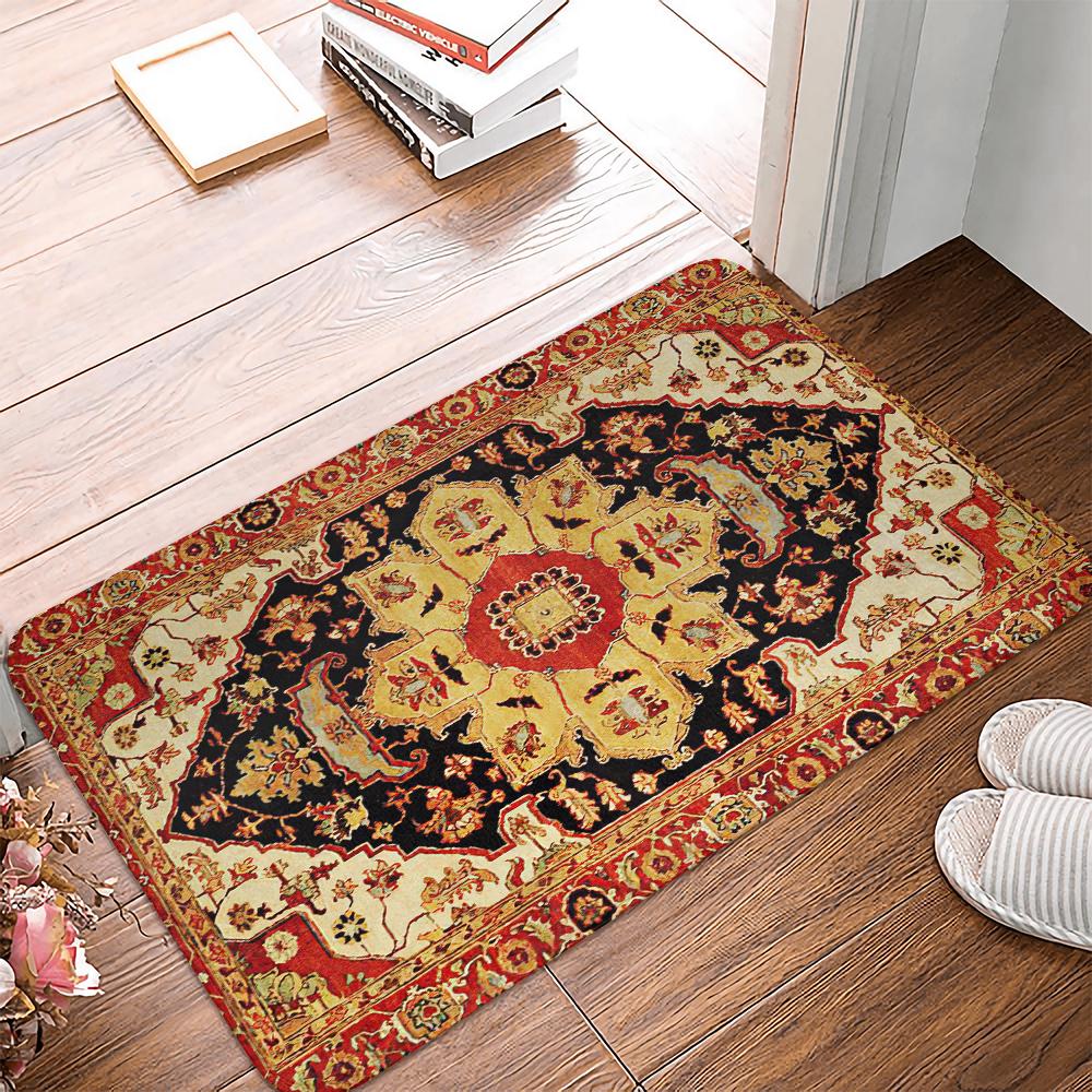 Bohemian Style Doormat Entrance OutDoor Carpets Non-Slip Bathroom Feet Mat Kitchen Bedroom Hallway Long Rugs Entrance door mat