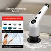 Eight-in-one Cleaning Brush Long Handle Retractable LCD Digital Display Kitchen Bathroom Electric Cleaning Brush Electric Mop