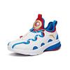 Anta Comfortable Fabric Cushioning Breathable Low Top Running Shoes Men's White Red Blue 912025570-2