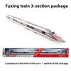 Alloy Piece Three High Speed Train Model Opening Doors Light Collectors Effects