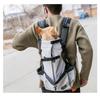 Sac à dos de voyage pour chien de compagnie, randonnée, ventilation extérieure, respirant, vélo, moto, sport en plein air, sac en maille, livraison directe