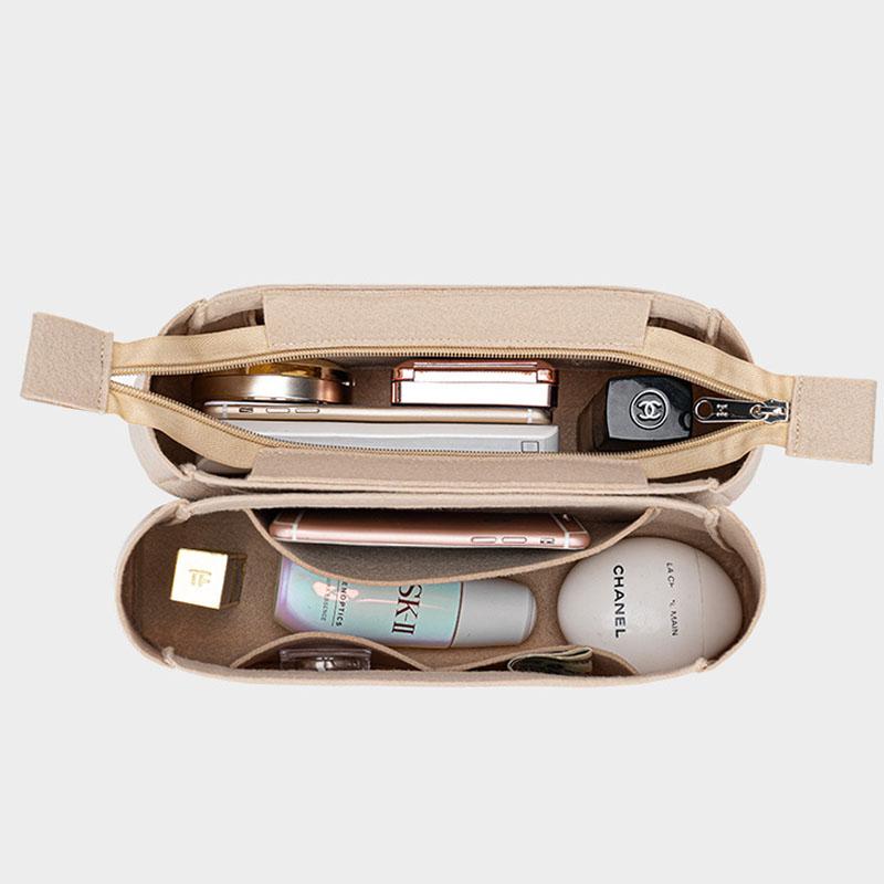 EverToner Passend für Montaigne BB MM Filzstoff Einlegebeutel Organizer Make-up Handtaschen-Organizer Reise Innen Mommy Kosmetiktaschen