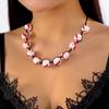 Trendige Goth Halloween Halskette für Damen Cartoon Lustiger Kürbis Geist Fledermaus Hexe Anhänger Halskette Mädchen Cosplay Party Schmuck Geschenk