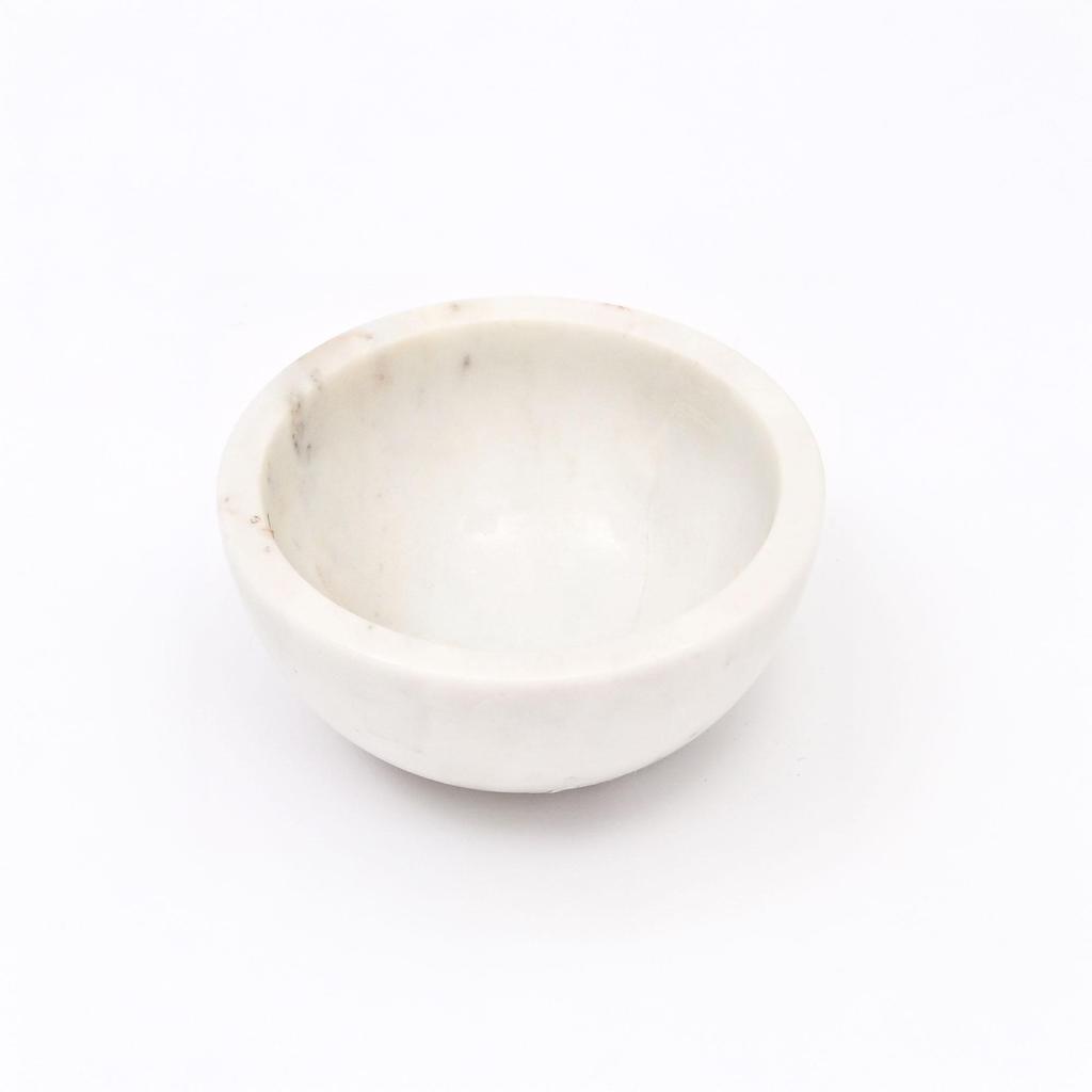 Premium Handcrafted Natural Stone & Marble Mortar & Pestle - Durable Spice Herb Grinder & Crusher Kitchen Tool