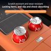 2Pcs Custom Soft Silicone Cup Holder Mats for AITO M8 5/6Seat 2025 Anti-Slip,Interior Center Console Cup Holders  Easy to Clean