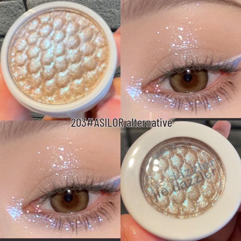 Jie Dazzler Radiant Single Eyeshadow - Glittery, Shimmer Orange Earth Tones