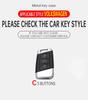 Interior Mouldings Car Zinc Alloy Key Case Cover Protect Shell Fob For VW Volkswagen Magotan Passat B8 Skoda Superb Kodiaq A7 Ke