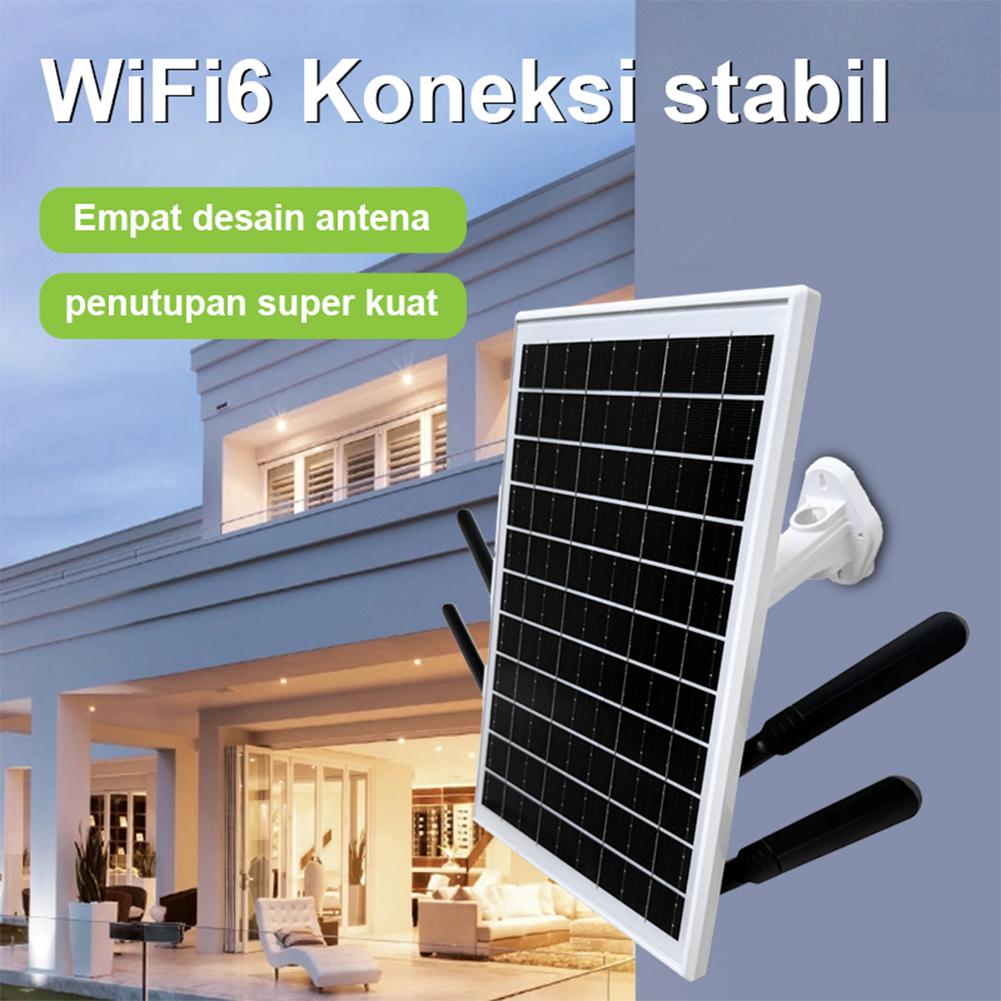 Solar WIFI6 Router With Solar Panel 25600mAh Waterproof 2.4Ghz WiFi Hotspot Wireless Access Point SIM Card Solar Panel Powered