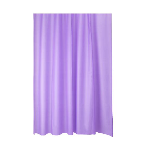 Plastic Shower Liner, Modern Solid Color Bathroom Curtain, Waterproof Shower Curtain with Metal Grommets for Bathroom Decor