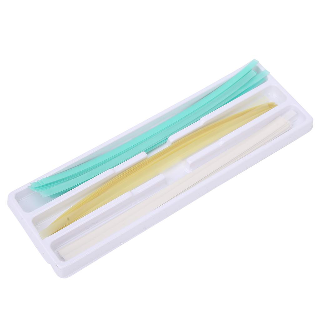 75 pz Scatola Professionale Dentale Abrasiva Dentale Finitura Lucidatura Strisce Accessorio