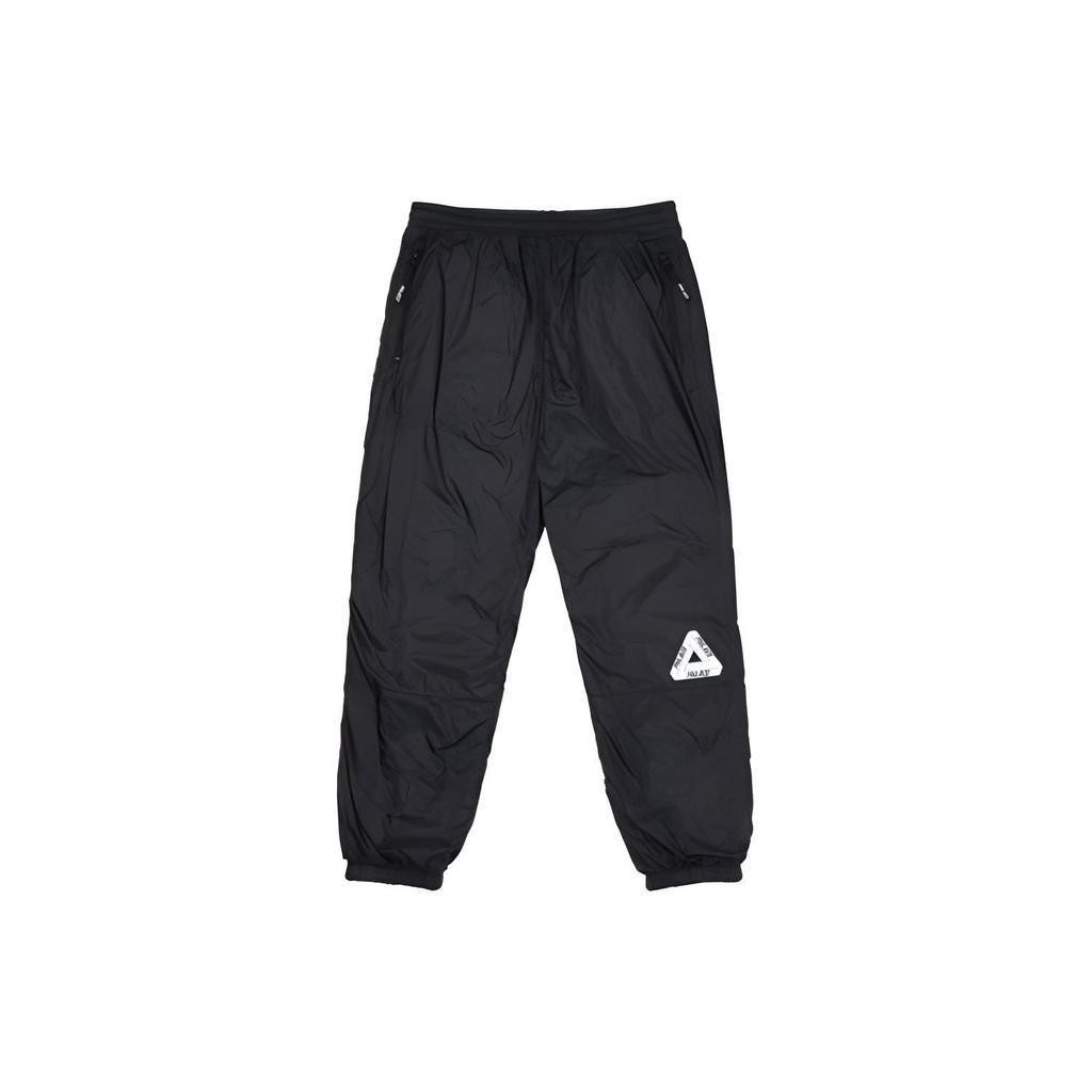 Palace Polar Grid Reverse Joggers With Letter Logo Unisex Bottoms Black P21JG011