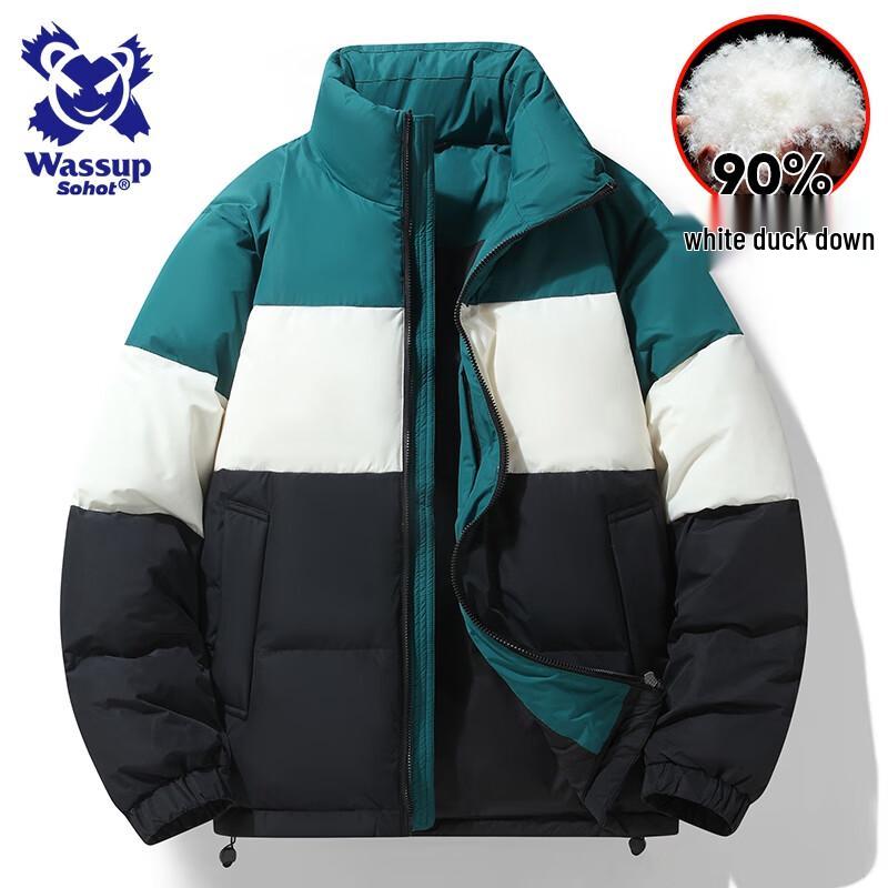 Мужская повседневная теплая пуховая куртка-пуховик Wassup Sohot 3XL