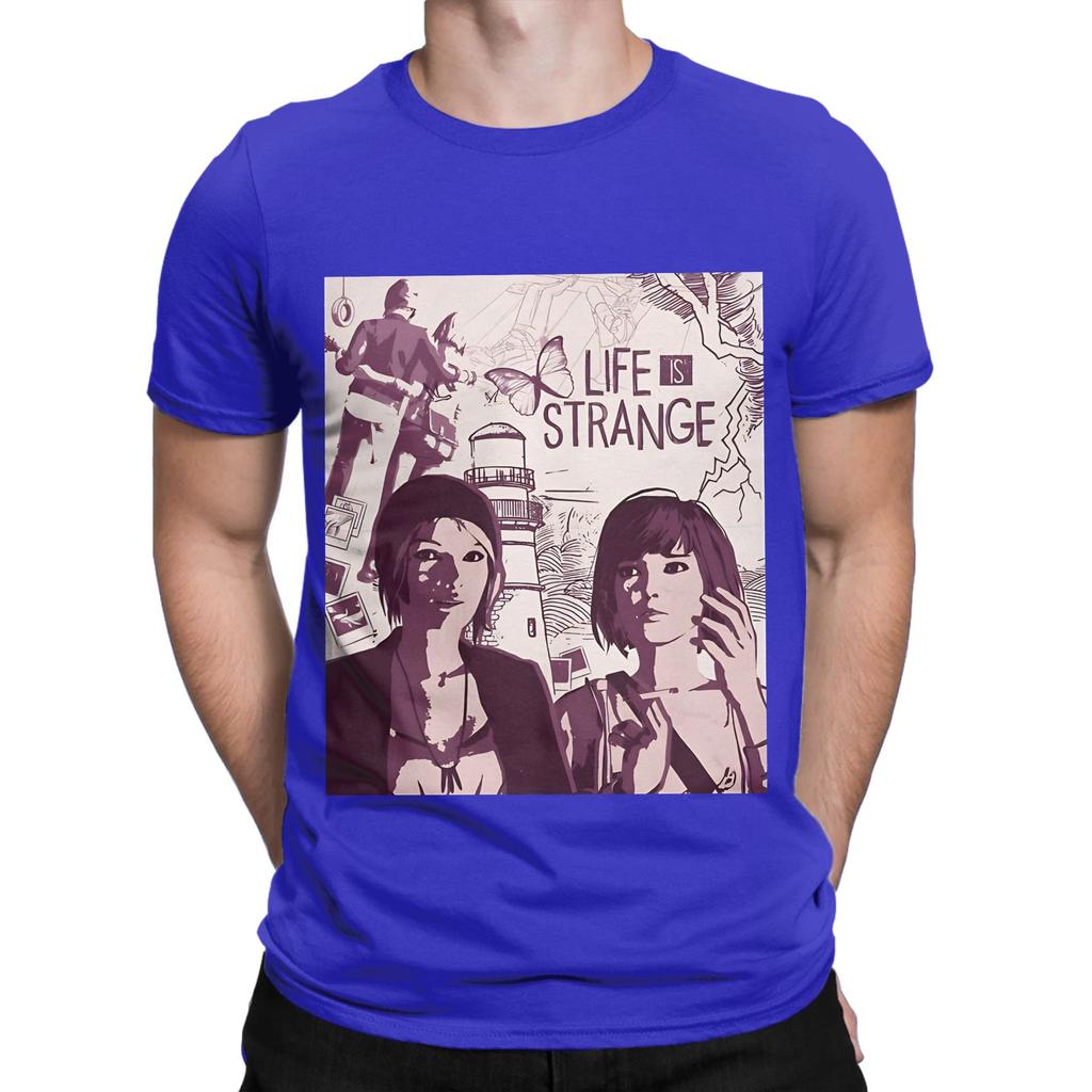 Life is strange purple Funny Graphic 100 Cotton TShirt Life Is Strange Tees Tops For Unisex