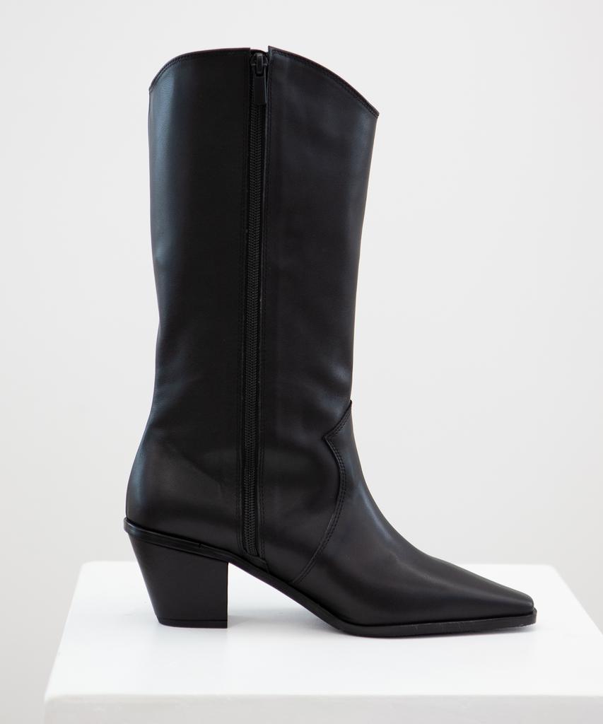 Twvp Tau Western Middel Boots 22F11Bk Tau Western Middle Boots