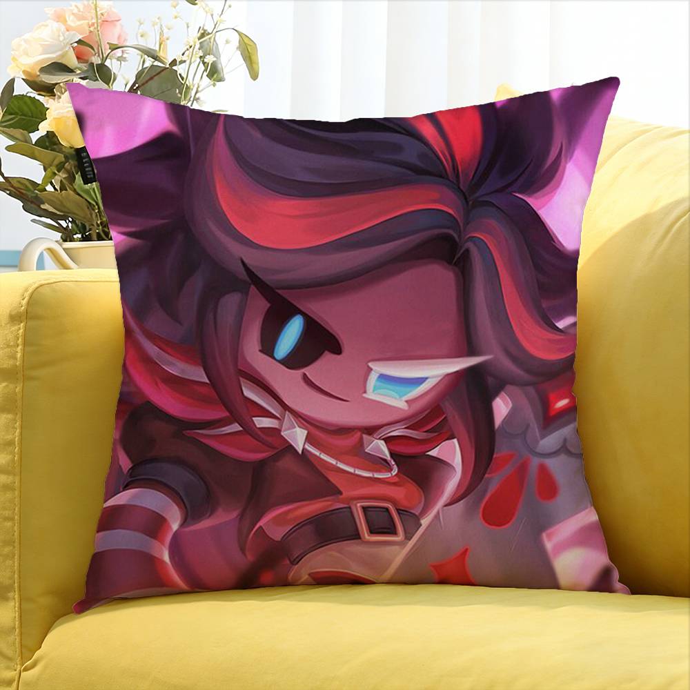 Game C-Cookie R-Run Kingdom World Various Sizes Square Pillow Case For Car Home Bedchamber Decor