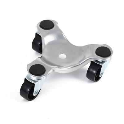 1pcs 6 Inch Steel Tri-Dolly Set for Moving Furniture and Appliances  220lbs Load Capacity
