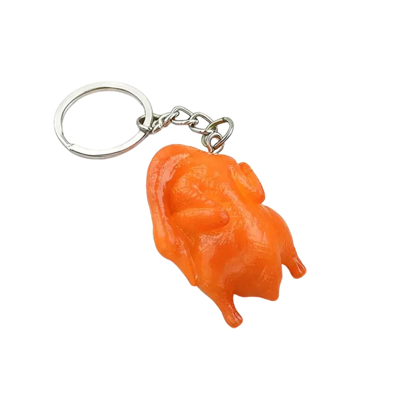 

Fun And Creative Realistic Food Keychains One Size