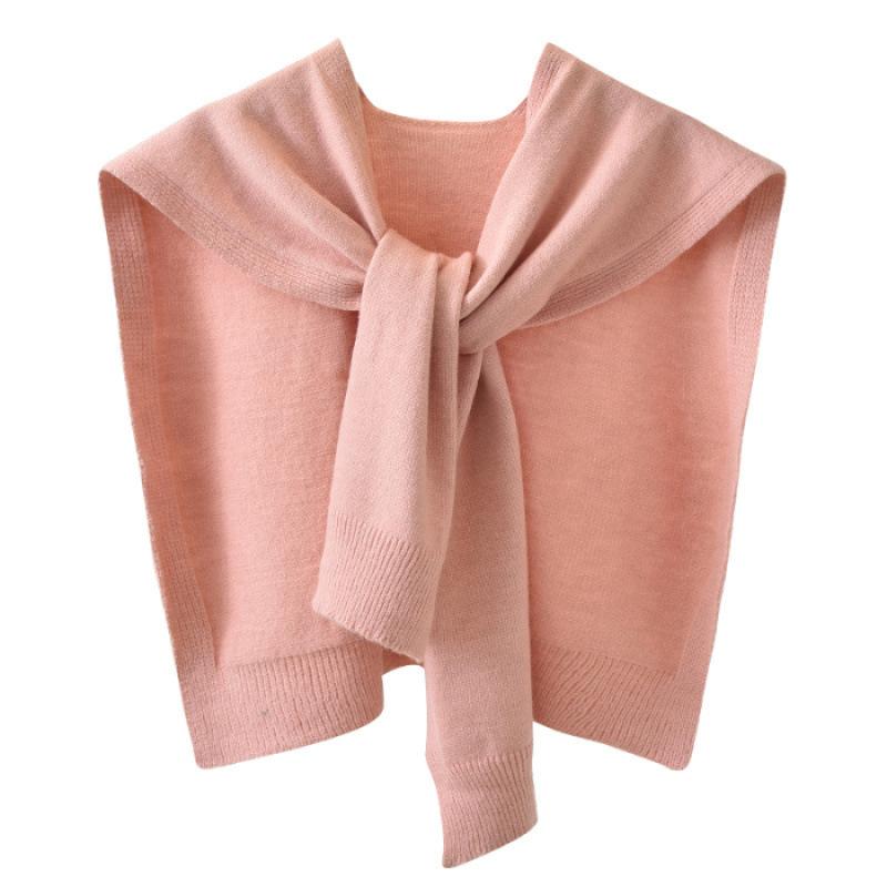 1PC Clothing Accessories Versatile Solid Color Classic Shawl Warm Scarf Minimalist Style Knit Material Fashion Multi-Color