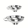 Kitchen Household Wide Mouth Funnel Stainless Steel Multifunctional Jam Canning Funnel Used For Kitchen Tools And Small Tools