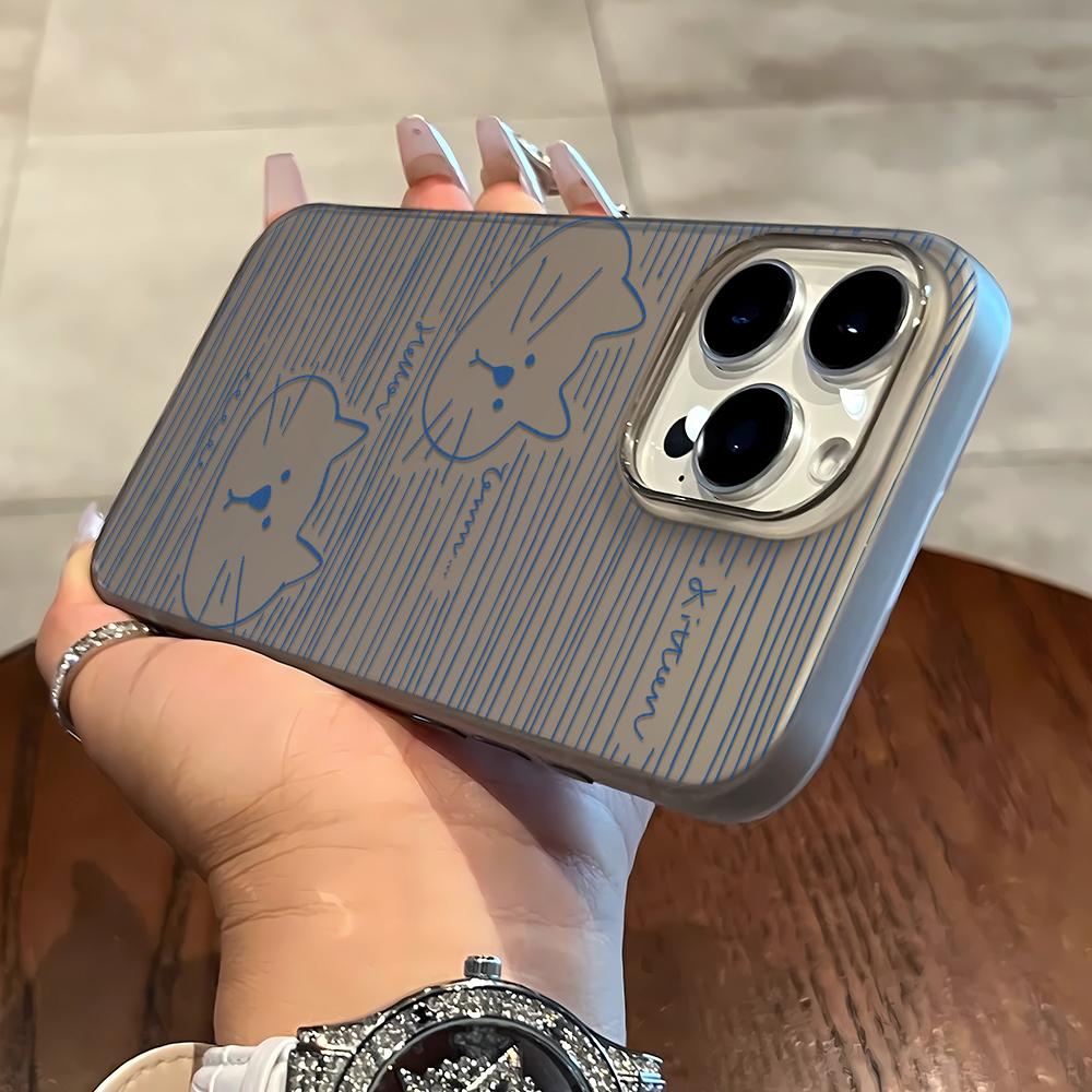 Little Cat Cartoon Phone Case For IPhone 17 Case IPhone 16 Pro Max 11 15 14 12 Pro Max 16e 7 8 Plus SE Air Silicone Soft Cover