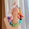 10Mm High Quality Natural Black Gold Super Seven Citrine Tiger'S Eye Malachite Amethyst Moonstone Duobao Bracelet